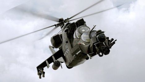 Elicopter ucrainean, doborât de separatişti