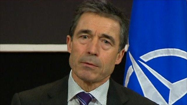 Rasmussen: Există o ''probabilitate ridicată'' ca Rusia să intervină militar în estul Ucrainei