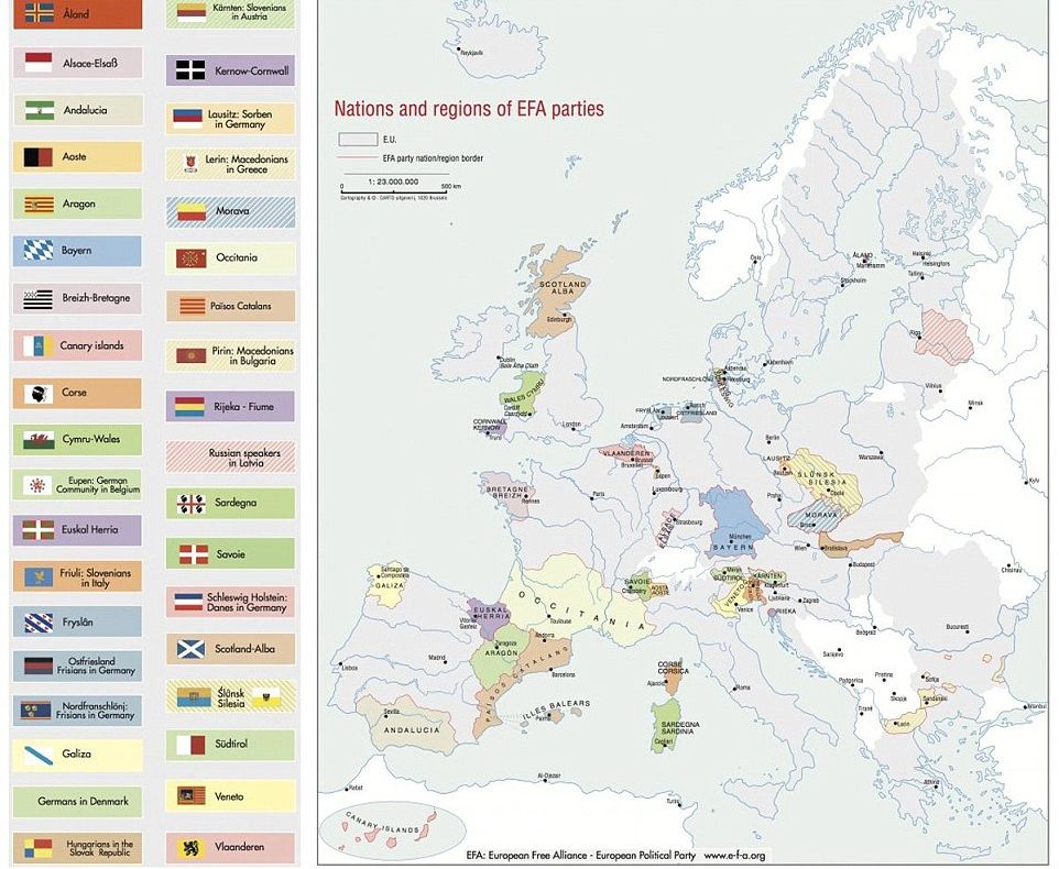 Înapoi în EVUL MEDIU. Cum arată HARTA EUROPEI dacă mişcările naţionaliste obţin INDEPENDENŢA