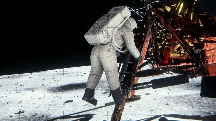 Omul a ajuns pe Lună și există un videoclip care spulberă orice conspirație