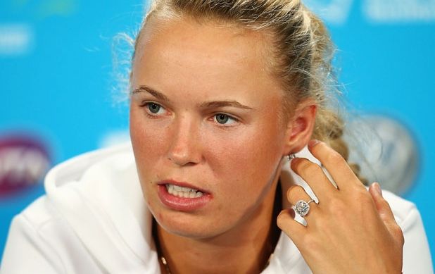 Caroline Wozniacki, momente regretabile, marţi seară