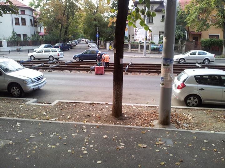 Protest în Bucureşti. Zeci de oameni nemulţumiţi de reabilitarea deficitară a Șoselei Iancului