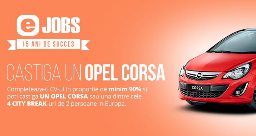 eJobs lansează Maratonul Carierei. Câştigă şanse în plus pentru cariera ta!