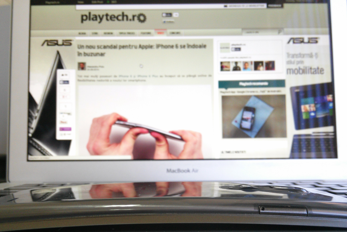 iPhone 6 Plus a ajuns de râsul internetului. LG își bate joc de APPLE