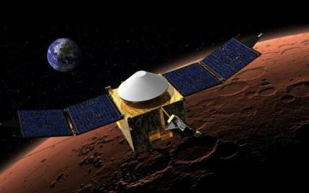 Sonda americană Maven va ajunge luni pe orbita planetei Marte