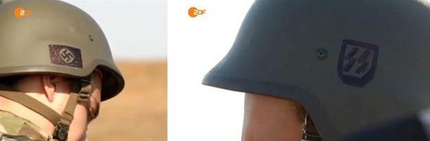 ŞOC în conflictul ruso-ucrainean: simboluri naziste pe căştile soldaţilor