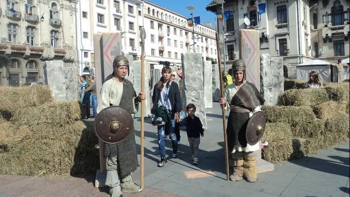 Bătaie între daci şi romani