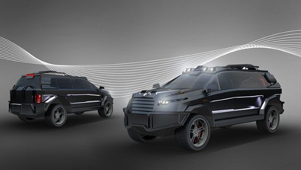 Dartz Prombron Black Shark, un monstru pe patru roți