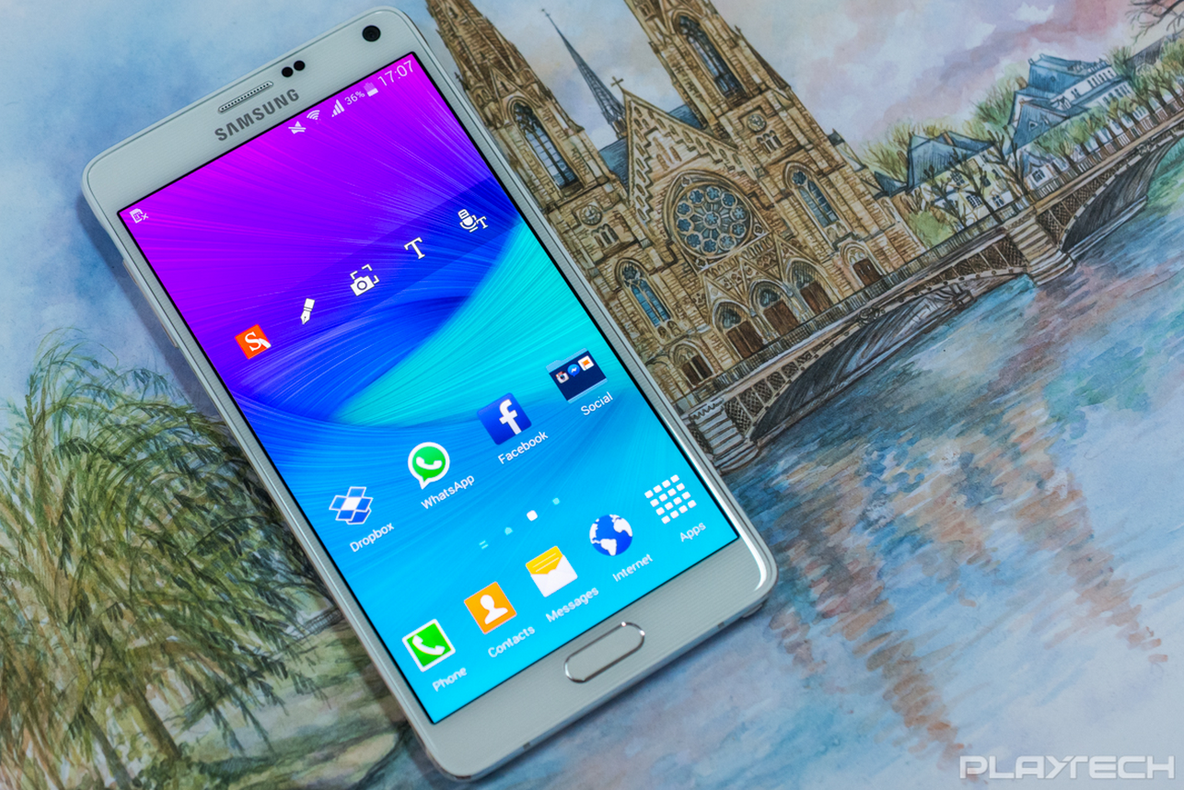 Samsung Galaxy Note 4 este O CAPODOPERĂ. ”Paleta de ping-pong” NE-A CUCERIT!