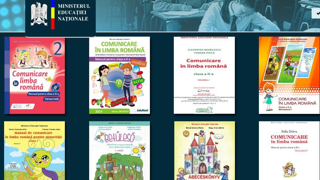 Manualele digitale pentru clasele I şi a II-a au fost aprobate şi pot fi folosite