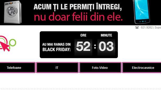 Black Friday 2014. Un mare magazin încă are aproape toate produsele la ofertă
