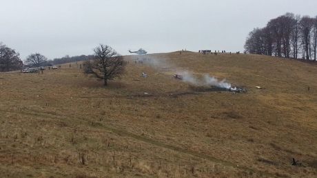 ELICOPTER PRĂBUȘIT. Localinicii din Stejăriş: O zi de coşmar, păcat de oamenii ăia