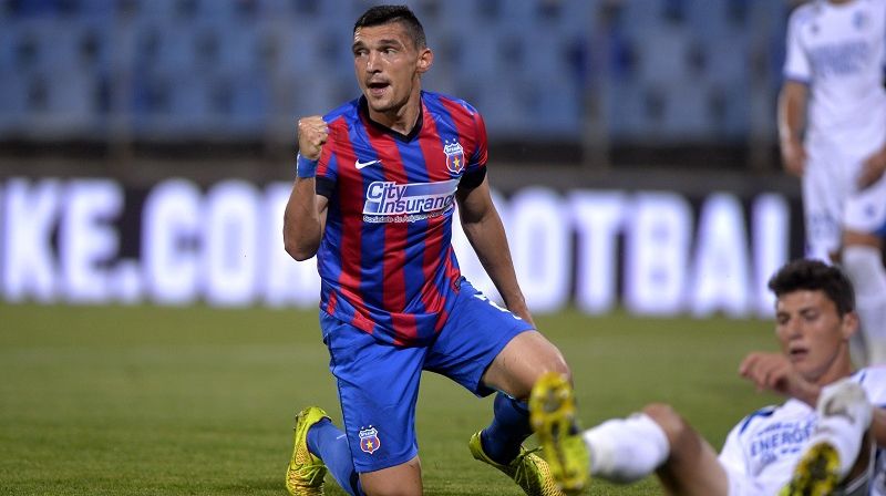 AALBORG - STEAUA 1-0. Keşeru, OMUL-NEGRU. A ratat din toate poziţiile