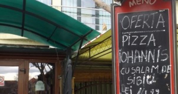 Marketing pe "spatele" noului preşedinte: a apărut pizza "Iohannis", cu salam de Sibiu! Cât costă