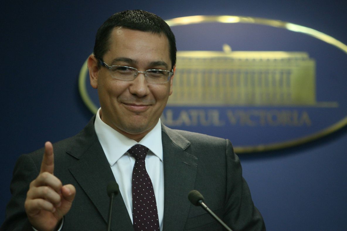 Ponta: Nu vreau să primim din nou ordine din afara ţării. Nu vom mai accepta ordine şi dispreţ