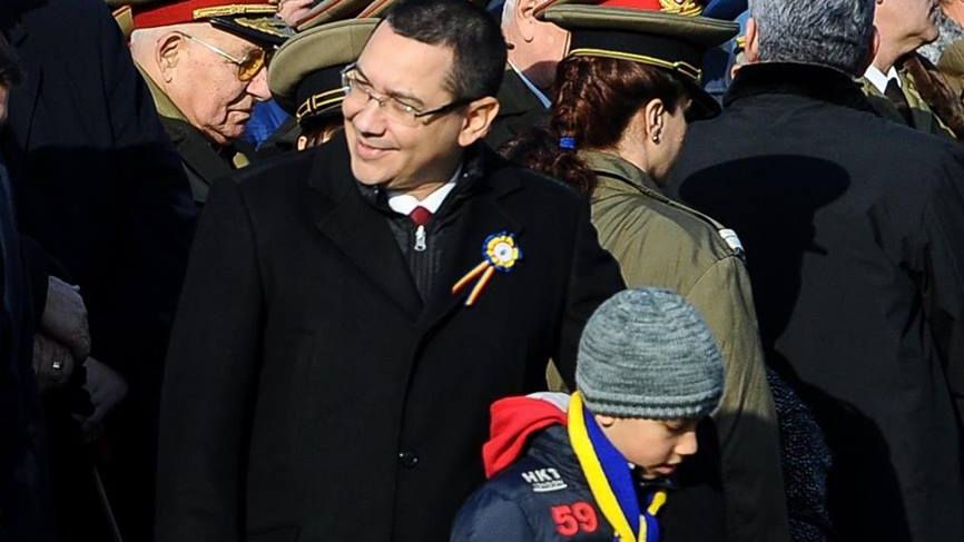 ZIUA NAŢIONALĂ A ROMÂNIEI. Mesajul lui Ponta de 1 Decembrie