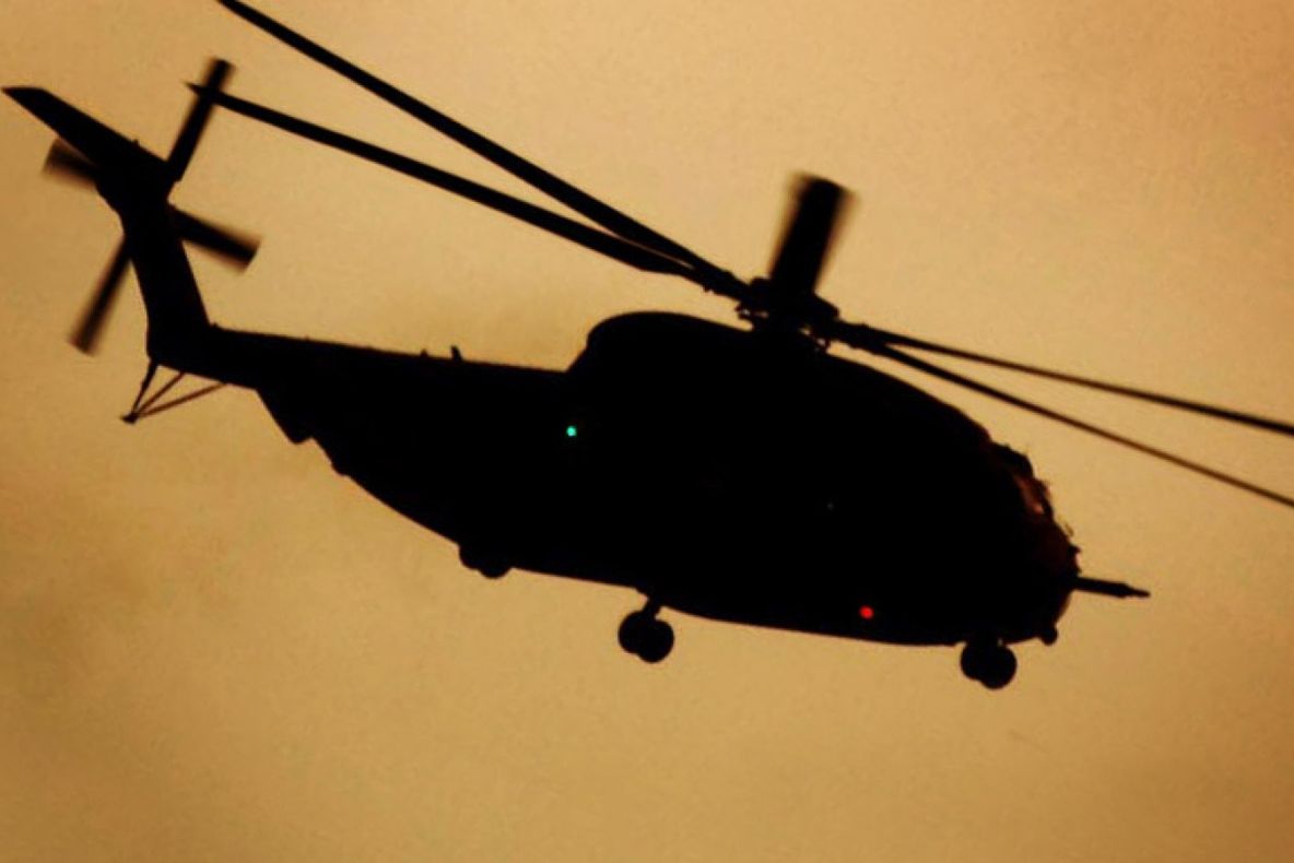 Un elicopter fără însemne a pătruns în spaţiul aerian ucrainean, după care s-a întors în Rusia