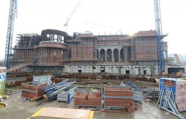 Cum arată acum Catedrala Mântuirii Neamului. IMAGINI SPECTACULOASE de pe șantier