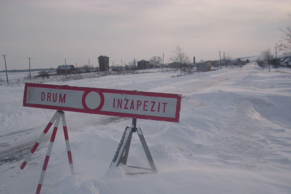 LISTA DRUMURILOR CARE RĂMÂN ÎNCHISE sau pe care SE CIRCULĂ CU RESTRICȚII