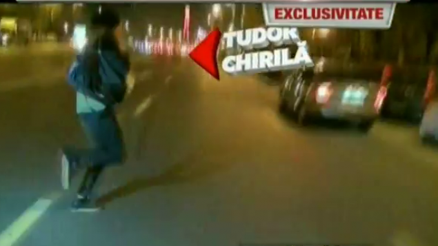 Tudor Chirilă, SCANDAL în miez de noapte