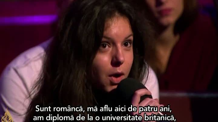 Românii din Marea Britanie iau atitudine. O tânără româncă a FĂCUT de RÂS un lider UKIP
