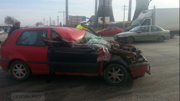 Accident extrem de grav în Timișoara 