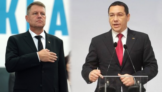 ÎNTÂLNIRE IOHANNIS-PONTA la Cotroceni, după ATACUL TERORIST DE LA PARIS