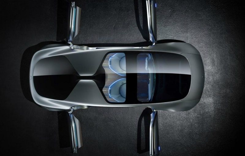 Mercedes-Benz F 015, mașina SF cu care Mercedes a făcut impresie la CES 2015 