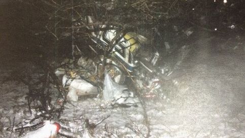 ELICOPTER PRĂBUŞIT. Toţi cei aflaţi la bord au murit