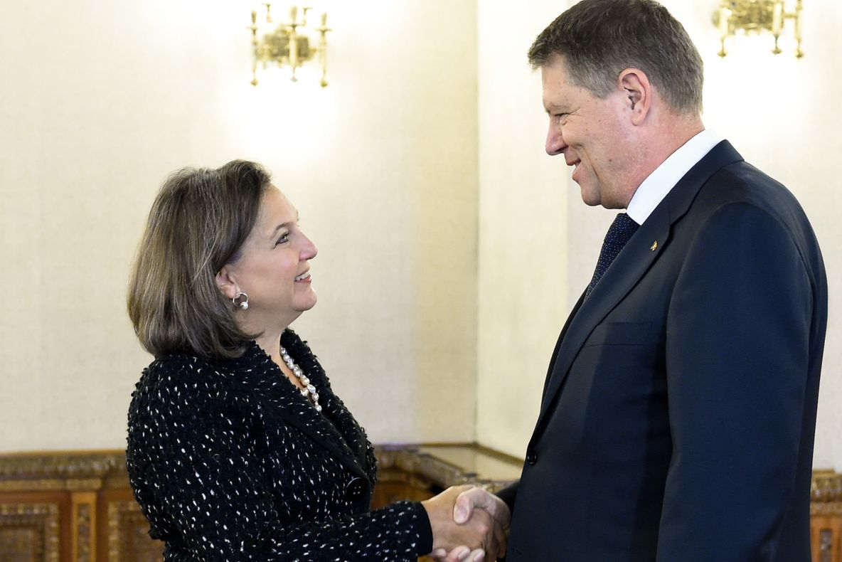 Nuland, lui Iohannis: Vizita la București se datorează dumneavoastră, am venit să vă văd 