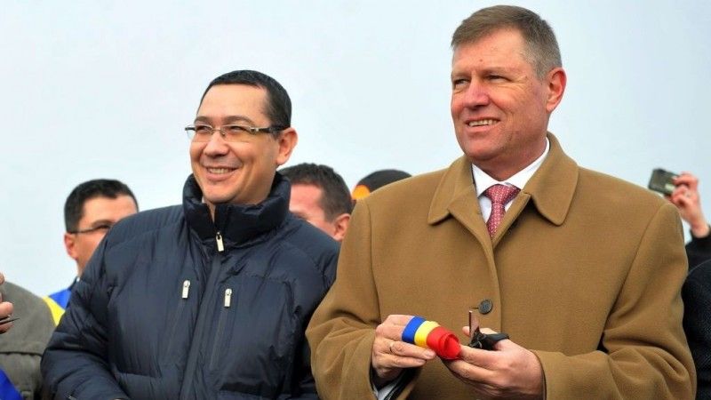 Iohannis și Ponta, prima întâlnire din 2015 