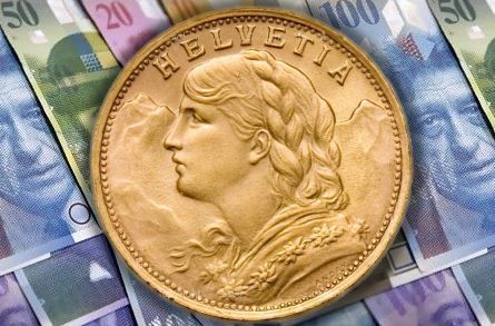 Francul elveţian, la cel mai înalt nivel din ultimii 4 ani