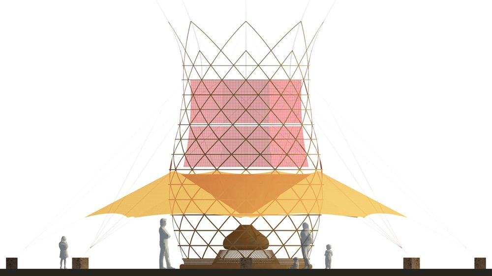 MINUNEA tehnologiei: Acest turn din bambus TRANSFORMĂ aerul în apă potabilă!