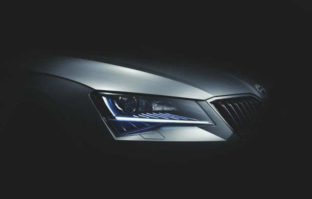 Skoda Superb, noi imagini ale viitoarei generaţii Skoda Superb