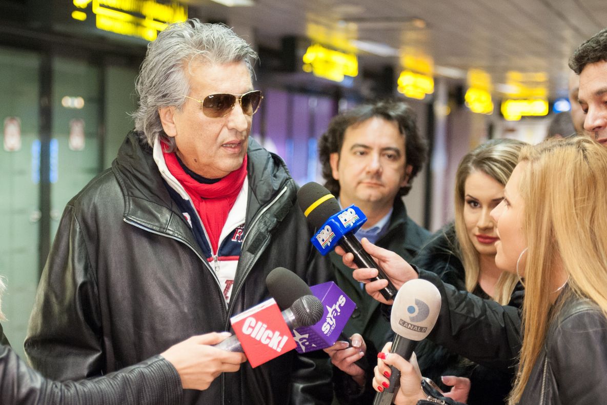 Pretențiile lui Toto Cutugno pentru concertul de la București: limuzină, bodyguarzi și șampanie