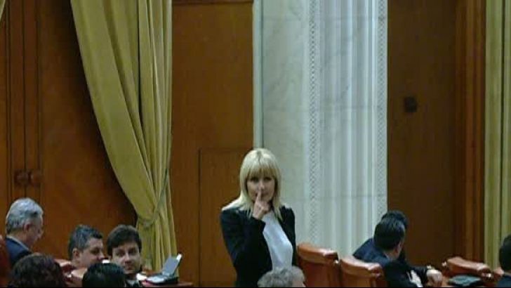 Ce spune Băsescu despre gestul misterios al Elenei Udrea, din Parlament 