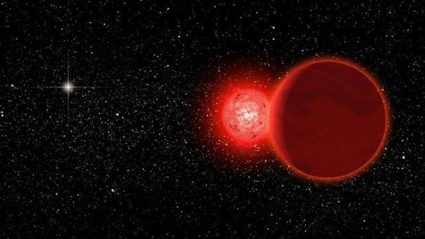 O stea roșie a trecut prin sistemul nostru solar