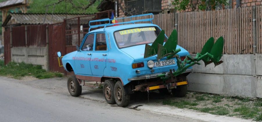Dacia 1300 cu tractiune 6x6. Modelul Dacia despre care puţini ştiu că există 