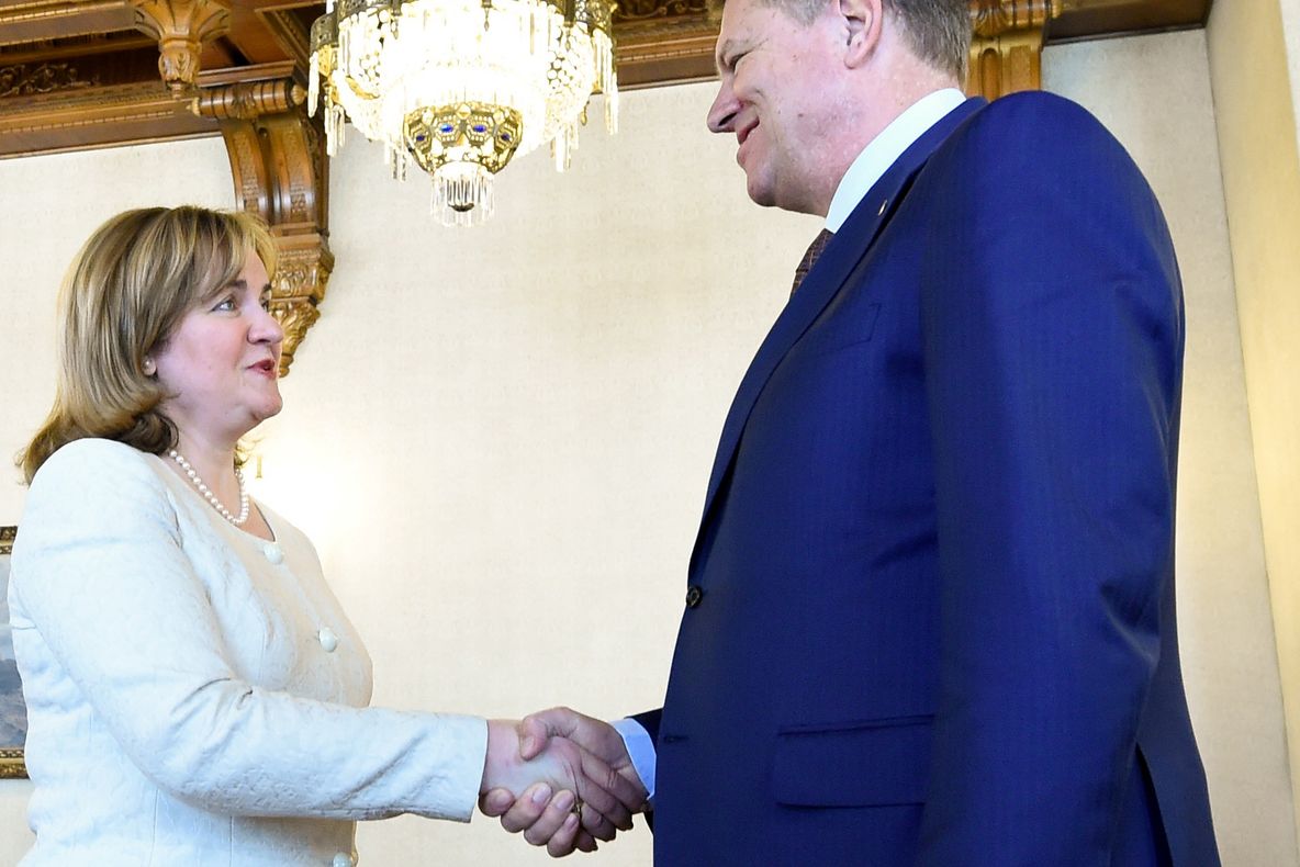 Iohannis s-a întâlnit la Cotroceni cu Natalia Gherman, viceprim-ministru al Rep. Moldova