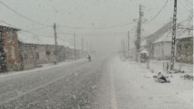 Banatul, sub ninsoare