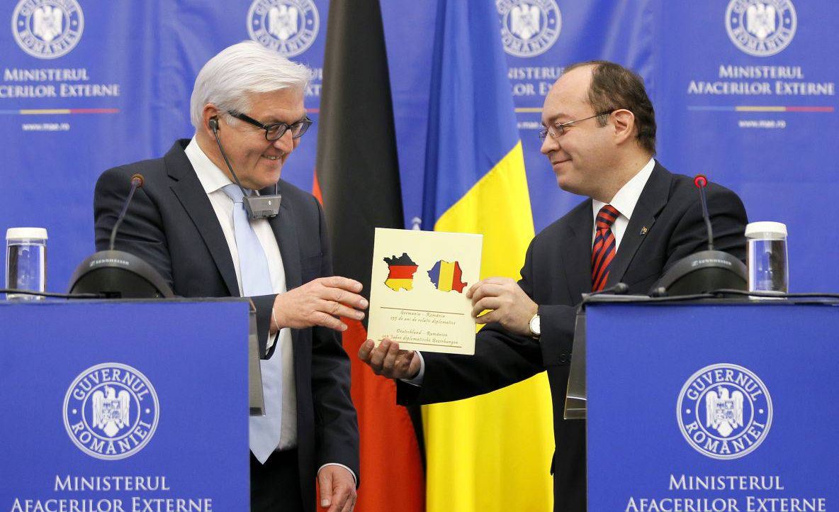 Ministrul de Externe Bogdan Aurescu, explicaţii după gafa de la bilaterala cu omologul german