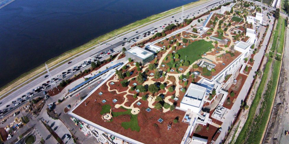 Angajații Facebook s-au mutat în sediu nou. Cum arată "cel mai mare birou deschis din lume"