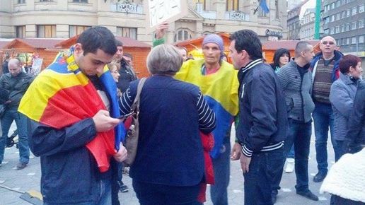 Protest eșuat la Timișoara