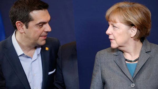 Alexis Tsipras, vizită la Angela Merkel. Guvernul Greciei mai are bani pentru două săptămâni