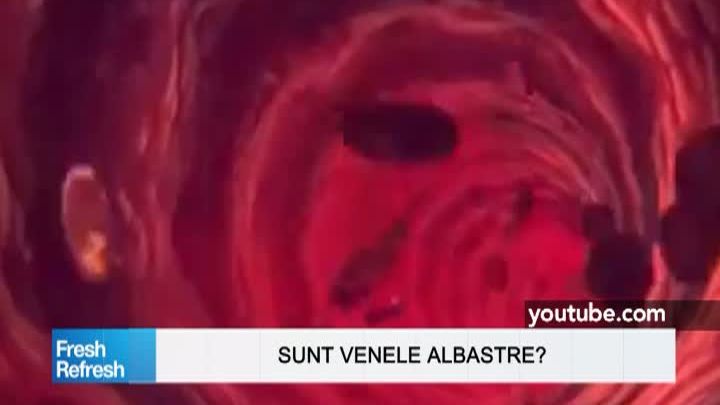 Fresh Refresh. Misterul venelor albastre. Care e explicația