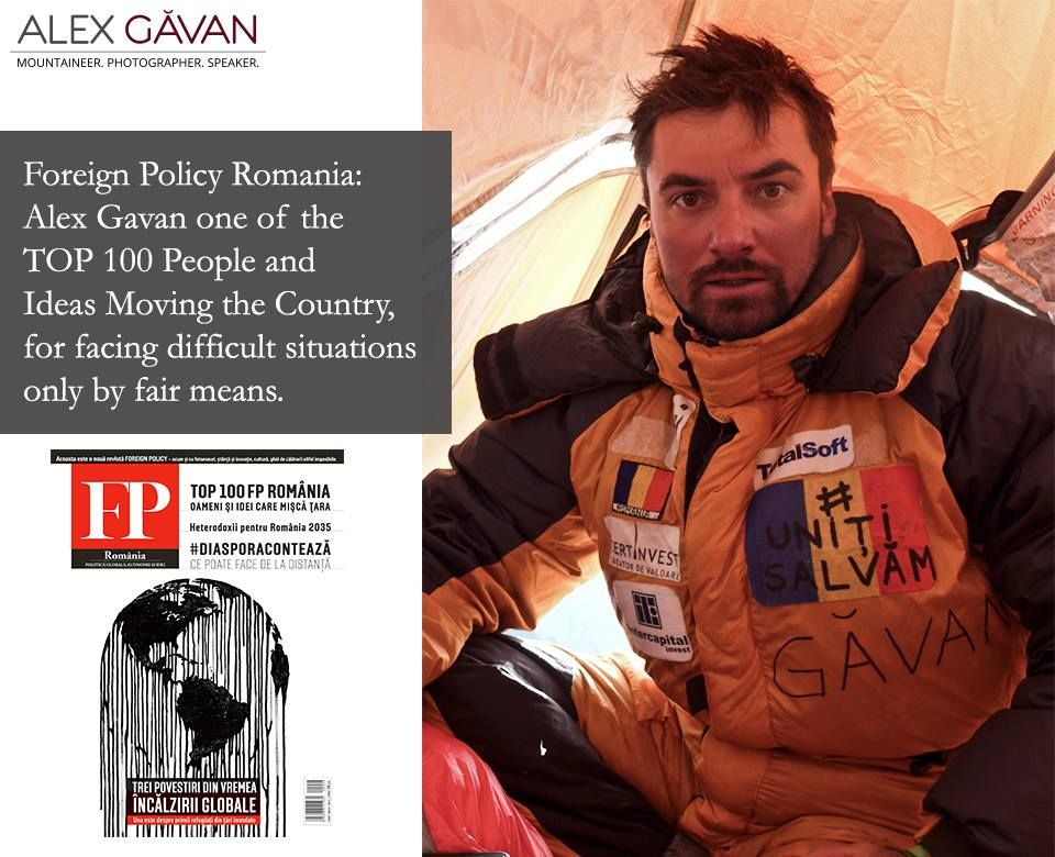 Romanul Alex Găvan a plecat in expediție fără oxigen suplimentar pe vârful Lhotse (8516m)