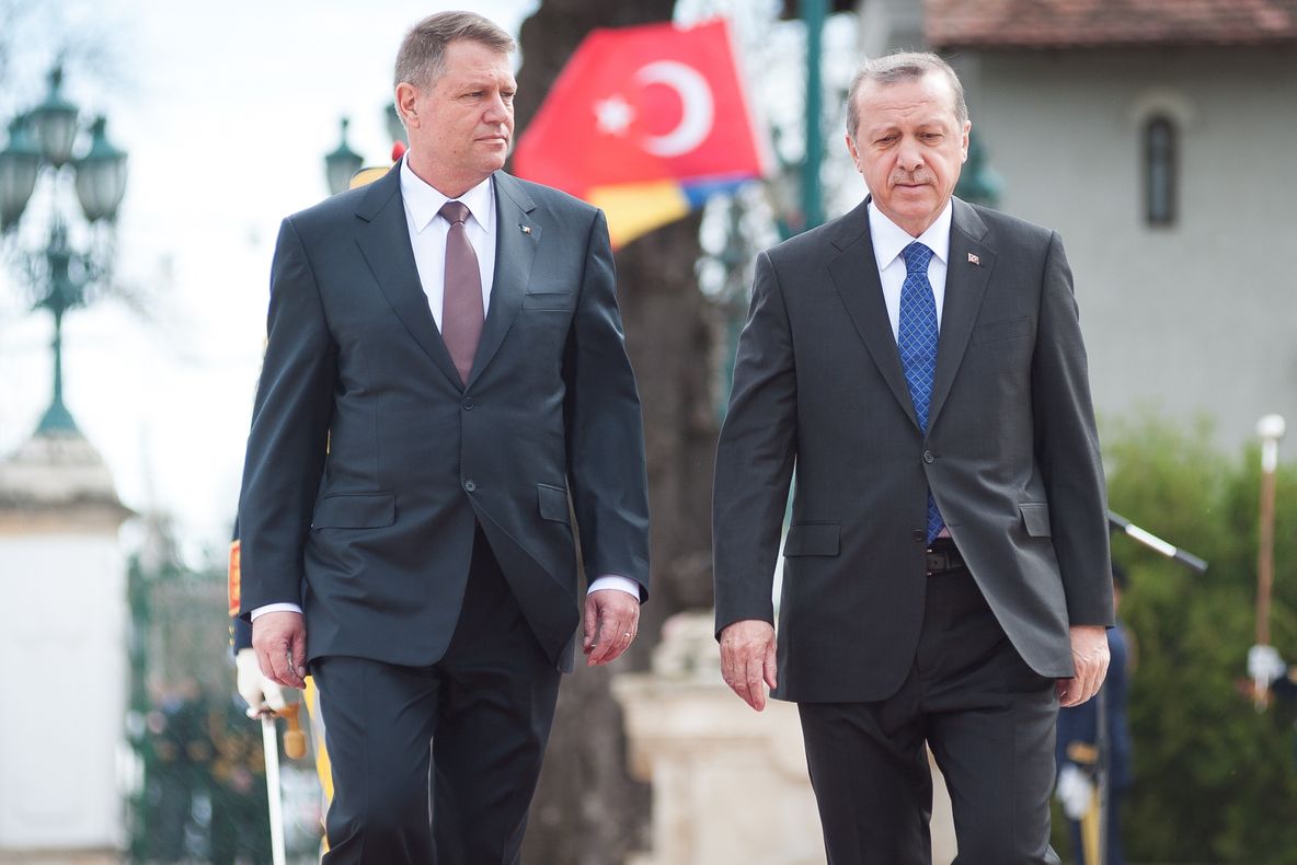 Recep Tayip Erdogan la Bucureşti. Iohannis: România susţine aderarea Turciei la UE