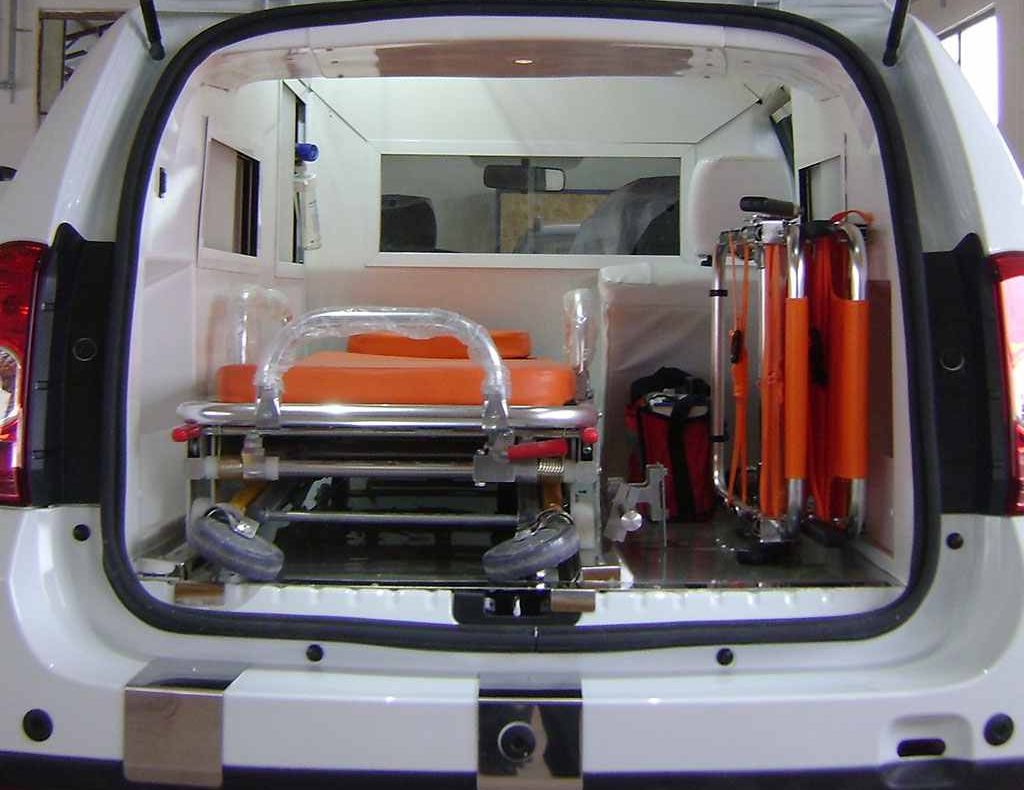 Dacia Duster Ambulanţă. Cum arată noul Duster destinat serviciilor de Ambulanţă