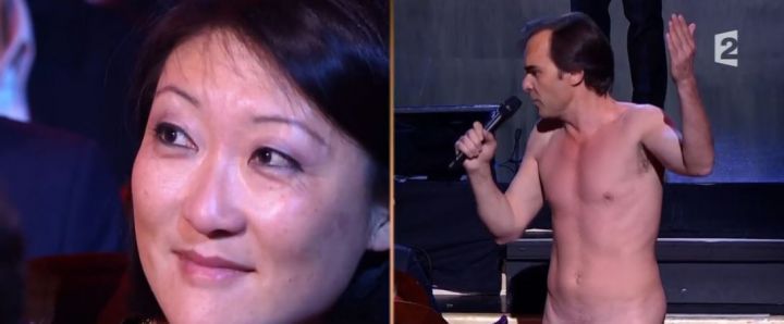 Reacţia ministrului Culturii din Franţa, interpelată de pe scenă de un actor gol