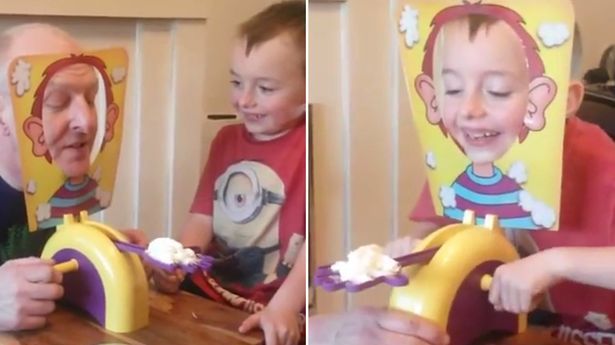 Un bunic joacă "Ruleta rusească" cu nepotul său. E incredibil ce se întâmplă